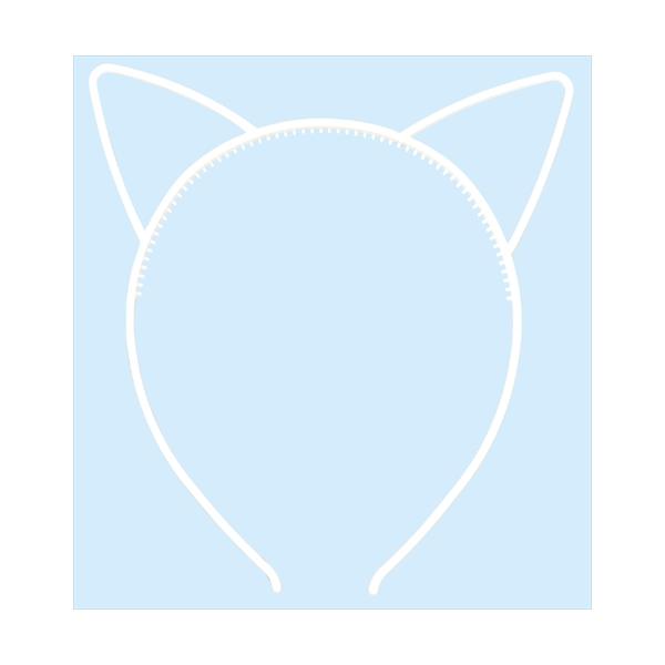 AR4521718146218 アーテック 耳付きカチューシャ ホワイト