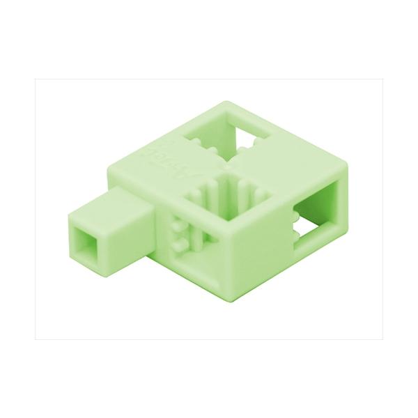 AR4521718765075 アーテック Artecブロック ハーフC 薄緑8pcsセット