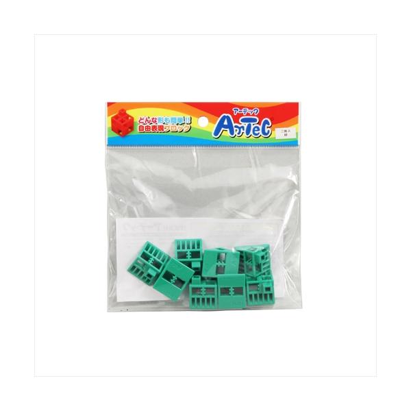 AR4521718778051 アーテック Artecブロック 三角A 8P 緑