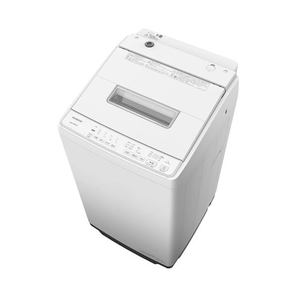 BW-G70M-W 日立 洗濯7kg 全自動洗濯機 ビートウォッシュ ホワイト ナイアガラビート洗浄