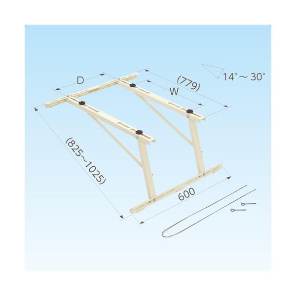C-YUG-L型 傾斜塗装用 goシリーズ　２台 日晴金属 C-LG 傾斜屋根 直角置き用金具 : 日本橋CHACHA!ヤフー店