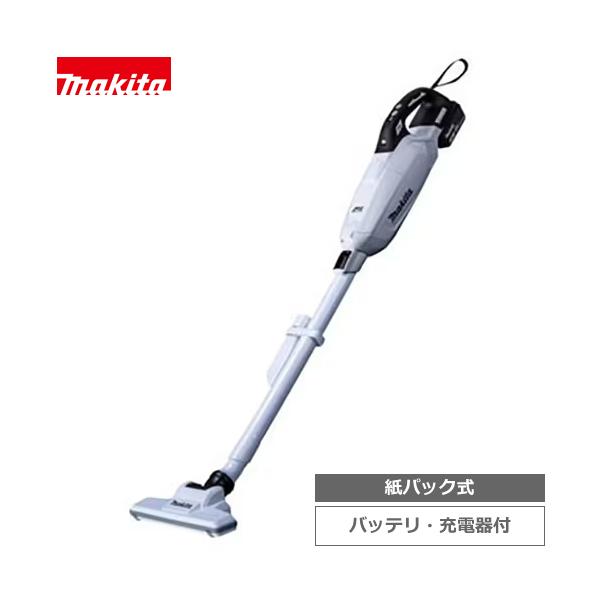 マキタ（makita） CL285FDRFW 18V3.0Ah 紙パック式 充電式クリーナ 白