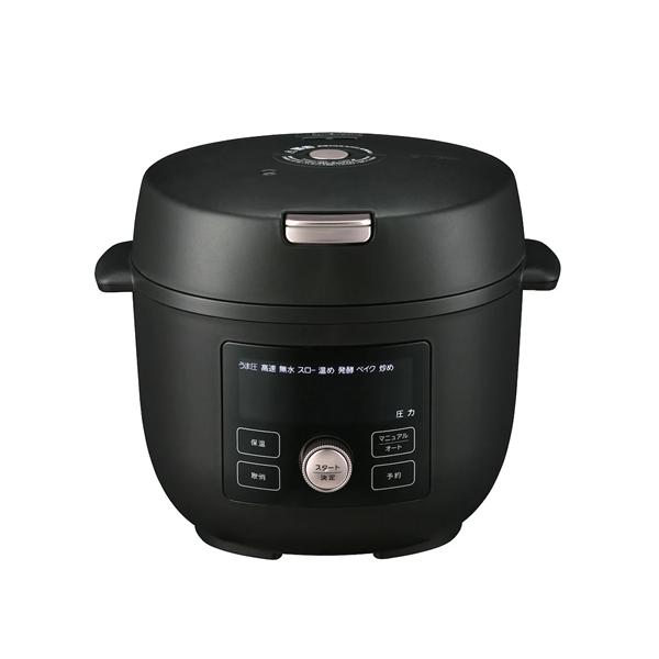 タイガー独自の最適でやさしい圧力“うま圧”（約1.15気圧）一般的な電気圧力鍋は1.7気圧以上の高圧力をかけて調理しますが、TIGER COOKPOTはやさしい圧力（約1.15気圧）で、調理を開始してから食べられるまでの行程時間を短くしまし...