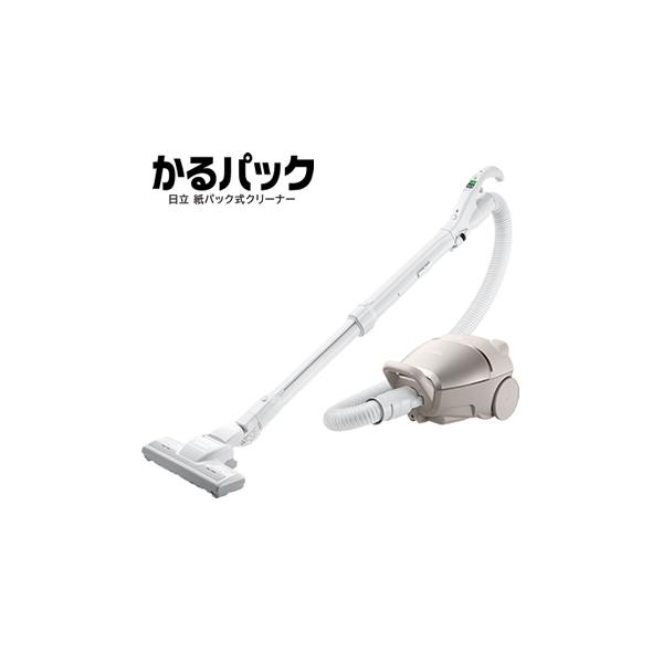 かるパック CV-KP90J-N 日立 紙パック式クリーナー シャンパンゴールド
