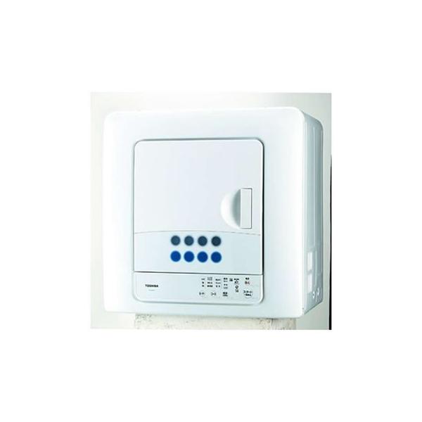 TOSHIBA（東芝） ED-608-W 6.0kg 衣類乾燥機 ピュアホワイト : 日本橋