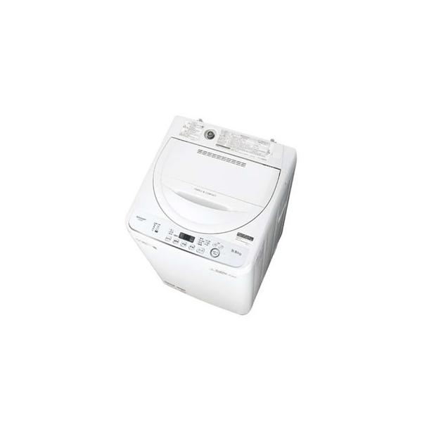 SHARP（シャープ） ES-GE5D-W 5.5kg 全自動洗濯機 ホワイト系 : 日本橋
