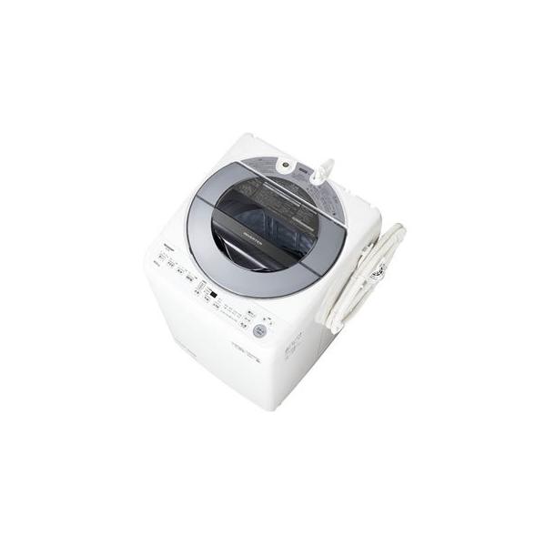 SHARP（シャープ） ES-GV8F-S 洗濯8.0kg 全自動洗濯機 シルバー系