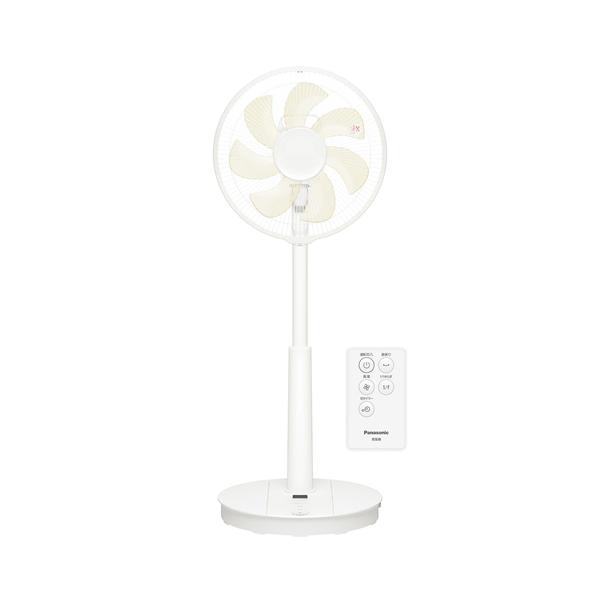 (A)パナソニック Panasonic 扇風機 ゆらぎ　F-C337C-W 美品 Panasonic（パナソニック） F-C337D-W リビング扇 ホワイト 扇風機 7枚