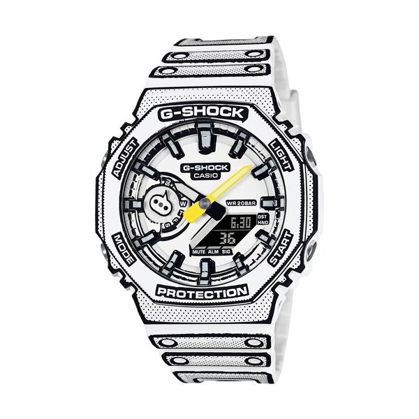 GA-2100MNG-7AJR カシオ CASIO G-SHOCK アナログデジタル腕時計 MANGA THEMEシリーズ