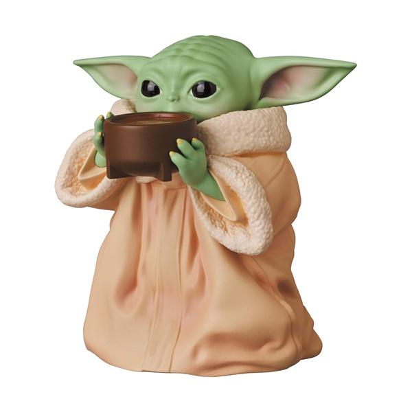H-4530956156125 メディコムトイ UDF No.612 GROGU(TM) Drink グローグー STARWARS The Mandalorian ウルトラディテールフィギュア No.612