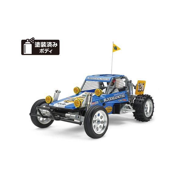 H-4950344085576 タミヤ 電動RCカーシリーズ No.695 1/10RC ワイルドワンオフローダー BLOCKHEAD MOTORS