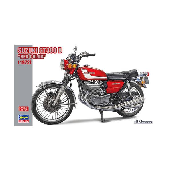 ハセガワ H-4967834217560 1／12 スズキ GT380 B レッドカラー