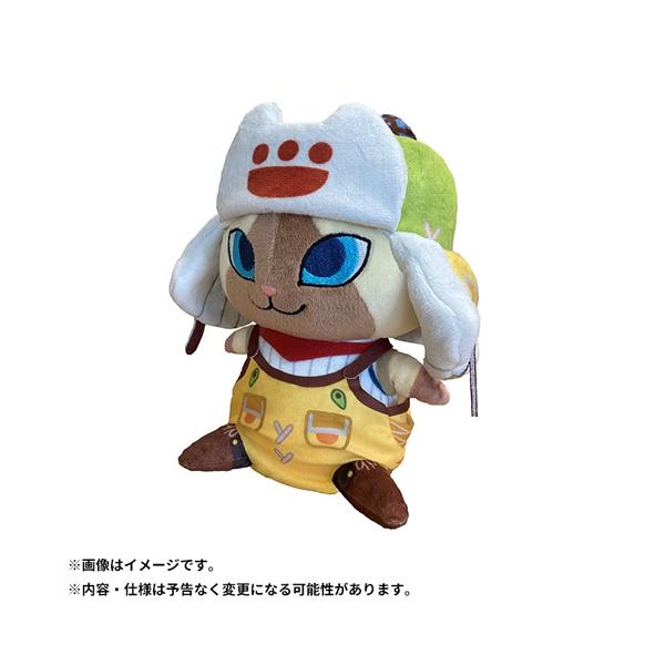 美品　モンスターハンター アイルー ぬいぐるみ　がま口　セット モンスターハンター H-4976219130387 カプコン モンスターハンター