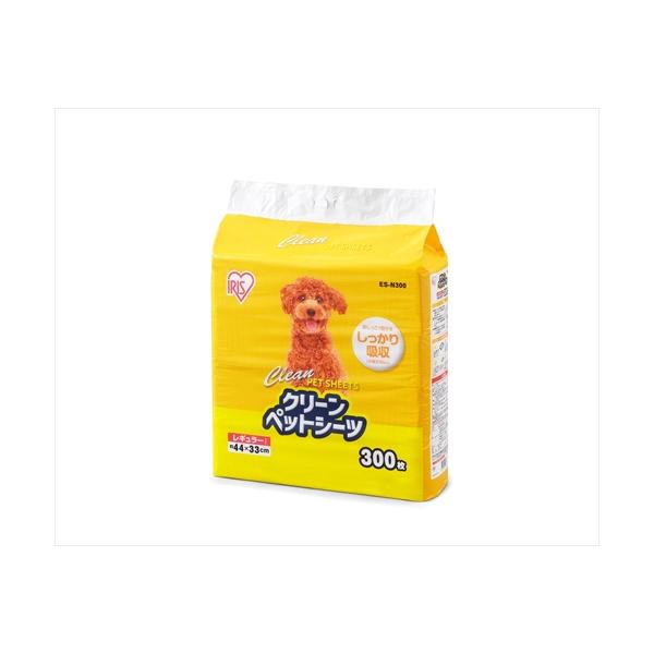 他サイト： I-4967576456807 アイリスオーヤマ  クリーンペットシーツ　レギュラー３００枚の商品画像
