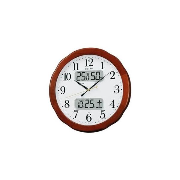 SEIKO 温湿度計付き掛時計　KX369B Amazon.co.jp: セイコー クロック掛け時計 電波 アナログ カレンダー