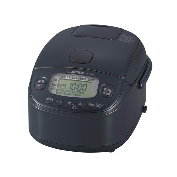 極め炊き NP-RU05-BZ 象印 圧力IH炊飯ジャー 3合炊き スレートブラック