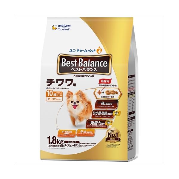 他サイト： P-4520699675342 ユニ・チャーム  ベストバランスチワワ用１０歳１．８ｋｇ ユニチャームの商品画像