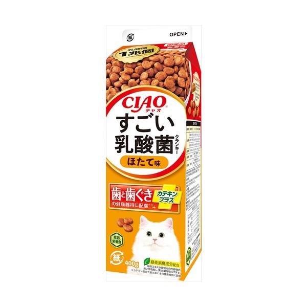 他サイト： P-4901133735332 いなばペットフード  乳酸菌クランキー牛乳Ｐほたて味４００ｇの商品画像