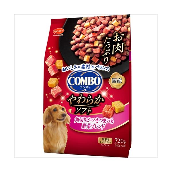 他サイト： P-4902112021583 日本ペットフード  コンボドッグやわらかソフトさつまいも７２０ｇの商品画像