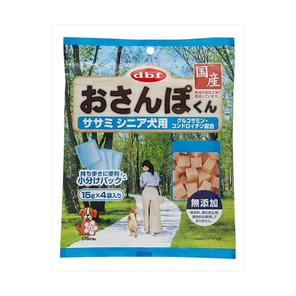 P-4970501033608 デビフペット  おさんぽくん ササミ シニア犬用 15g×4袋入