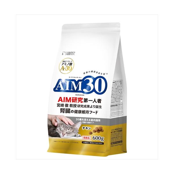 他サイト： P-4973321943188 マルカン サンライズ事業部 AIM30 20歳を迎える室内猫用 腎臓の健康ケア 600gの商品画像