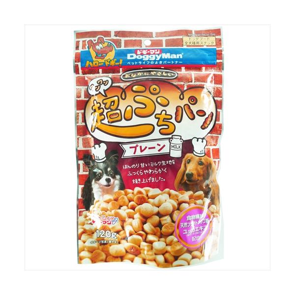 P-4976555820805 ドギーマン おなかにやさしい ワンワン超ぷちパン 120g