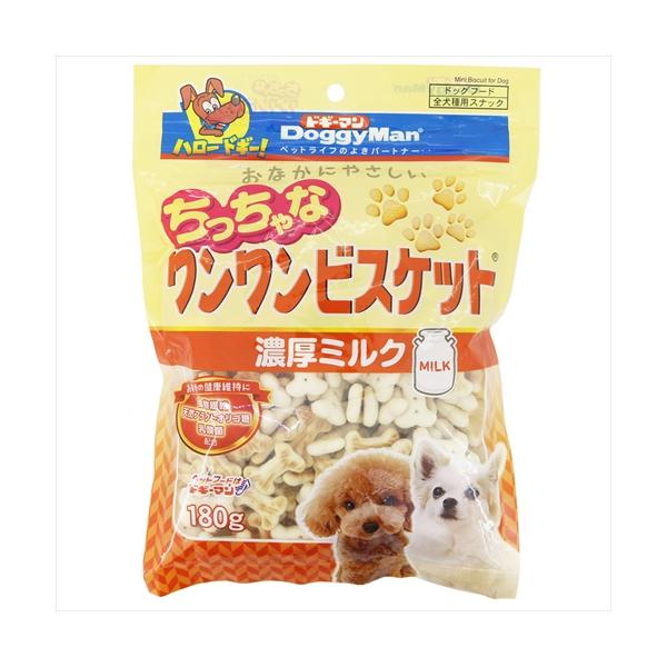 P-4976555822779 ドギーマン おなかにやさしい ちっちゃなワンワンビスケット 濃厚ミルク 180g