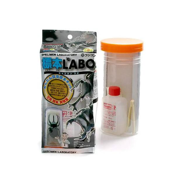 P-4977097260036 フジコン 標本LABO　かんたん昆虫標本セット（1〜2匹用） 6点セット