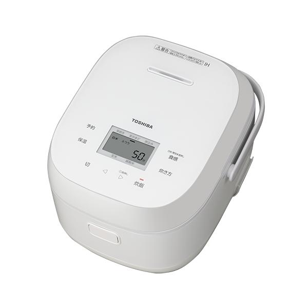 RC-10BHW-W 東芝 5.5合炊き IHジャー炊飯器 ホワイト フラットモデル