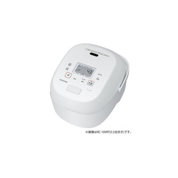 東芝一升用炊飯器RC-18VRT-W TOSHIBA（東芝） RC-18VRT-W 1升炊き 真空IHジャー炊飯器 炎匠炊き