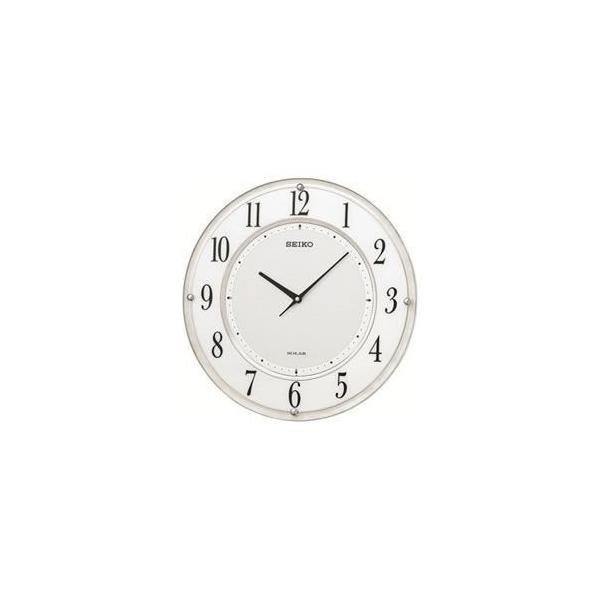 SEIKO（セイコー） SF506W ソーラー電波掛け時計 ソーラープラス