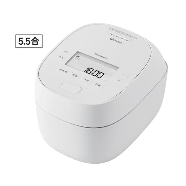 Wおどり炊き 【今なら5年延長保証加入が無料】SR-N610E-W パナソニック
