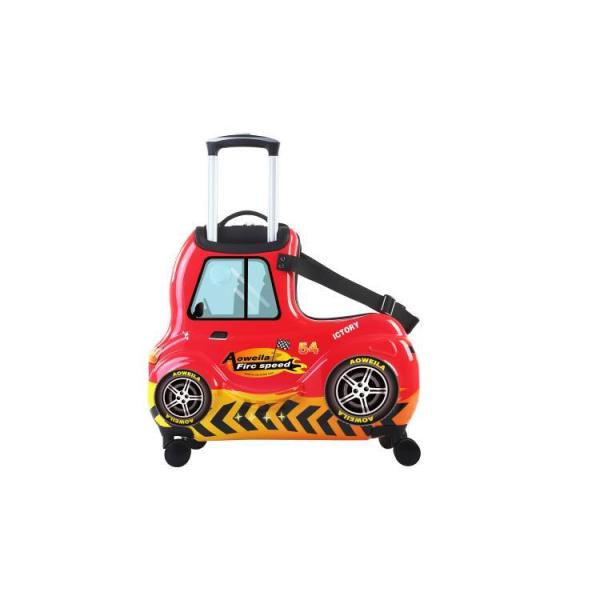 B.DUCK 子どもが乗れるキャリーカート ダック号 セール中 子どもが乗れるキャリーケース 旅行かばん 21L 20L レーシング