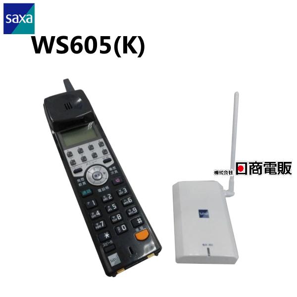 WS605(K) サクサ SAXA アグレア AGREA HM700コードレス ビジネスフォン  [オフィス用品](中古品) 中古】WS605(K) SAXA/サクサ AGREA HM700 アナログコードレス電話機
