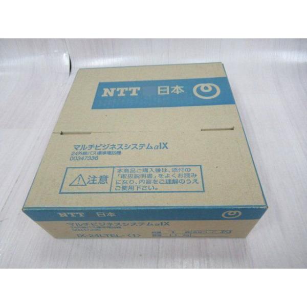 【未使用品】IX-24LTEL-(1) NTT IX 24外線バス標準電話機【ビジネスホン 業務用 電話機 本体】