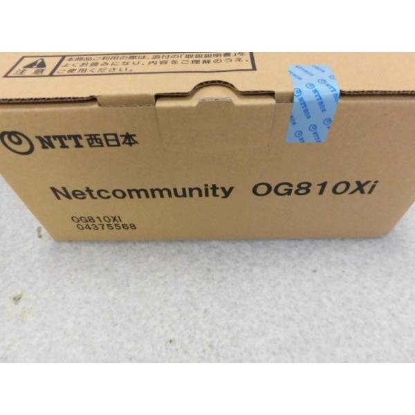 NTT 【中古】【新品 未開封】OG810Xi NTT Netcommunity VoIPルーター