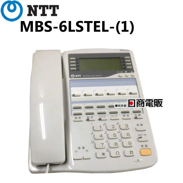 NTT 【中古】MBS-6LSTEL-(1) RXII 6外線スター標準電話機  