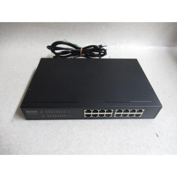 中古】ETG-ESH16NA I-O DATA Gigabit Ethernet対応 スイッチング