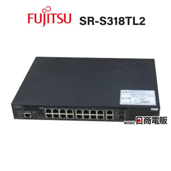 【中古】SR-S318TL2 FUJITSU/富士通 セキュアスイッチ 1000BASE-T 18ポ...