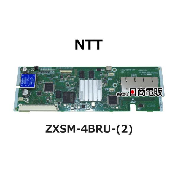 【中古】ZXSM-4BRU-(1) NTT αZX-S/M 4chブロードバンドルーターユニット 【ビジネスホン 業務用 電話機 本体】