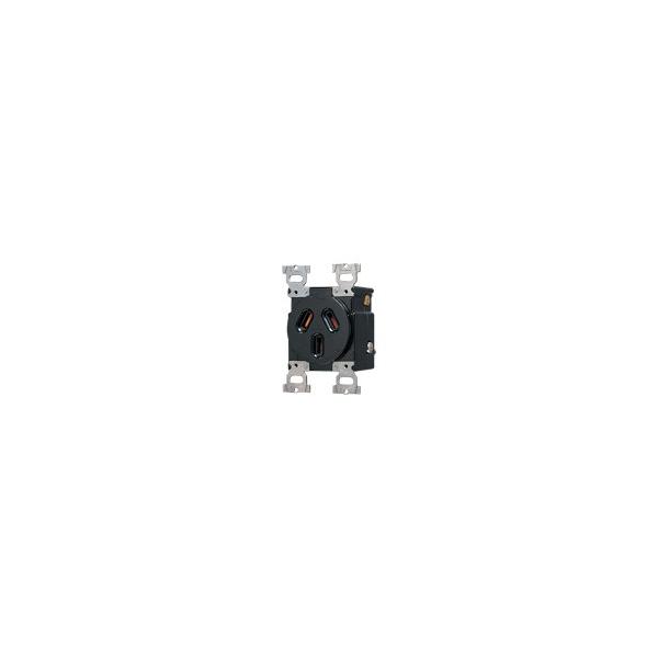 Panasonic（パナソニック） パナ 3P30A 埋込コンセント(ブラック 