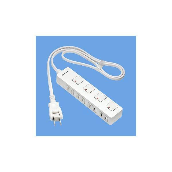 タップ パナソニック 電源タップ「ザ・タップX」 2P式/6個口/3m/一括