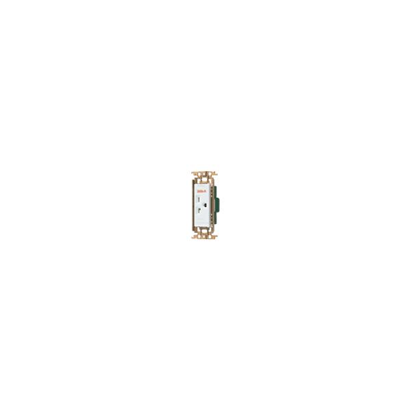Panasonic パナ 15A・20A兼用埋込接地コンセント(250V)(金属枠付