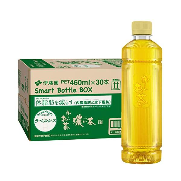 他サイト： 伊藤園 ラベルレス おーいお茶 濃い茶 460ml×30本 スマートボトルの商品画像