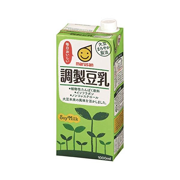 他サイト： マルサン 調製豆乳 1L×6本の商品画像