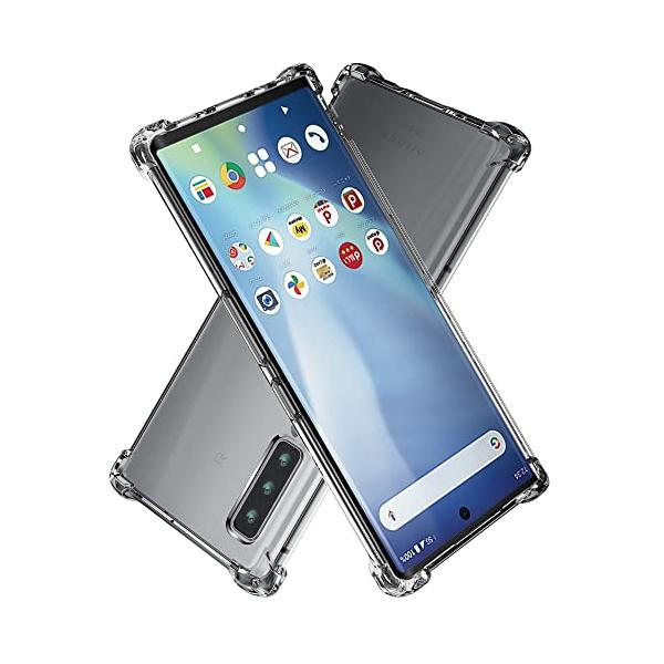 他サイト： Hy+ arrows NX9 耐衝撃 ケース F-52A カバー ストラップホール 米軍MIL規格 クリア 衝撃吸収ポケット内蔵 TPU ケースの商品画像