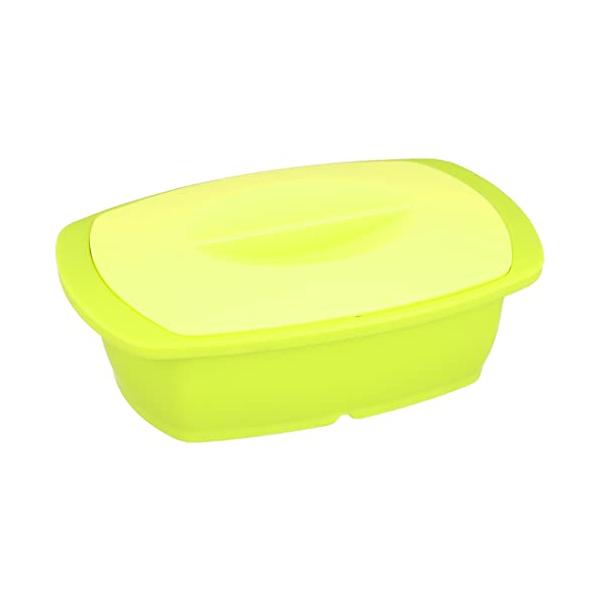 他サイト： 和平フレイズWahei freiz 電子レンジ調理器 シリコーンスチーマー らくCHIN!シリコーン M ライムグリーン RR-5273の商品画像