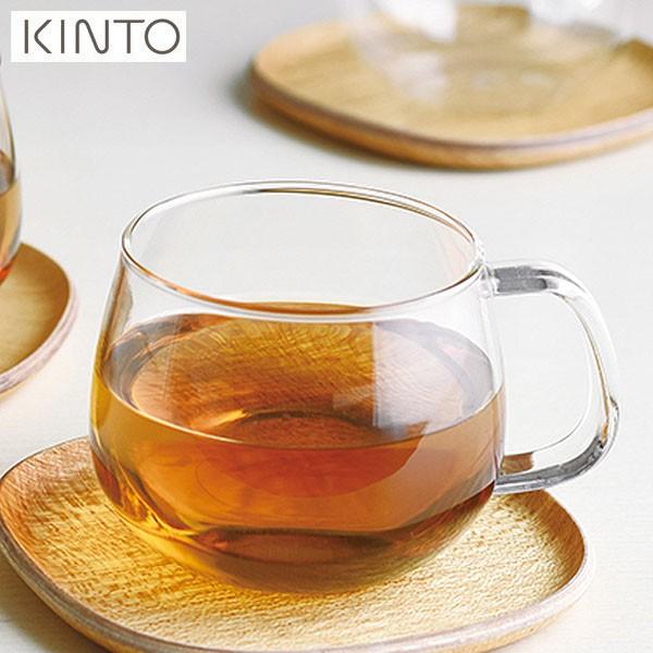 KINTO（キントー） UNITEA カップ S グラス 350ml | グラス コーヒーカップ クリア コーヒー 紅茶 耐熱 おしゃれ ギフト  ティーカップ 電子レンジ