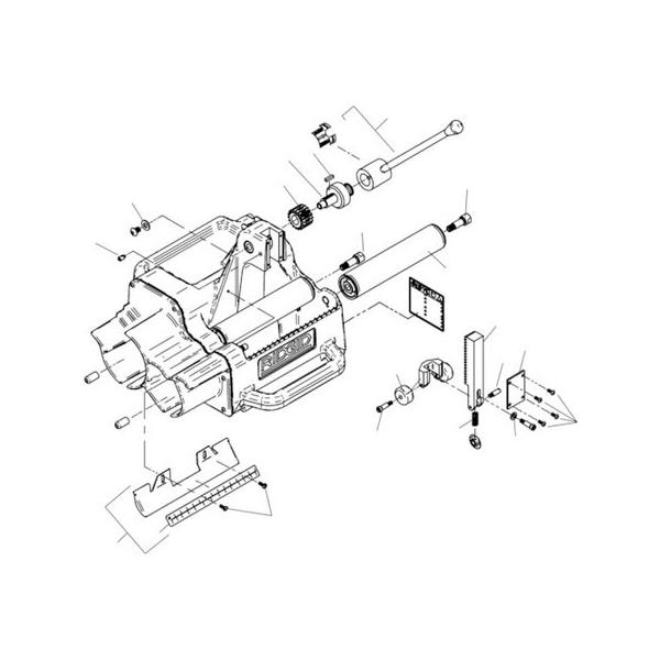 シャフト 左ネジ フロントロール F 122j Ridgid 8681 Www Nlqp Com