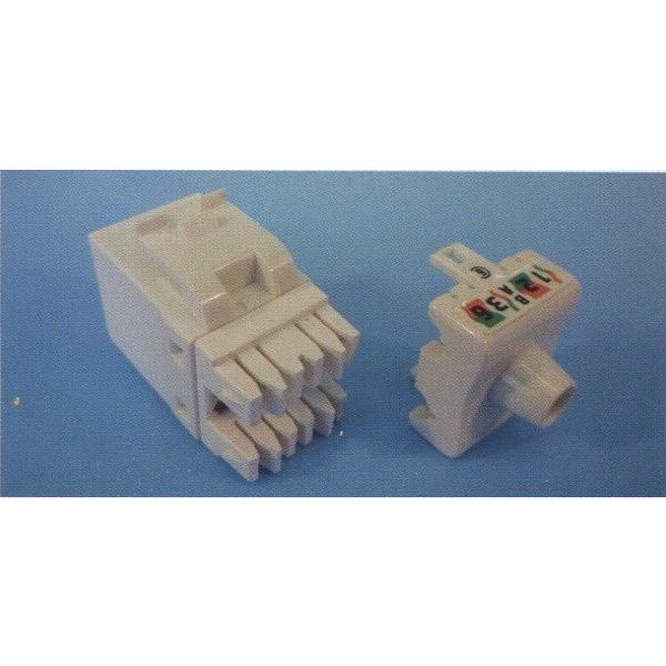 NSJ5E（色選択） モジュラ−ジャック（24AWG) Cat.5e : n通信機材